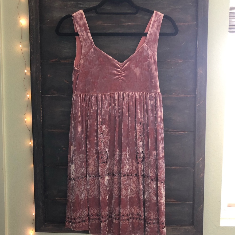 Free People Velvet Tank Dress